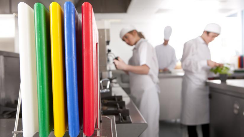 New Food Safe Managers Training for Color Coded Cutting Boards